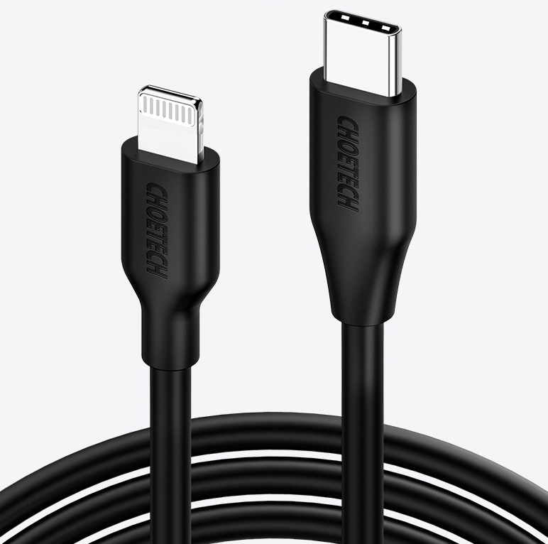 CHOETECH 2m USB-C to Lightning Cable