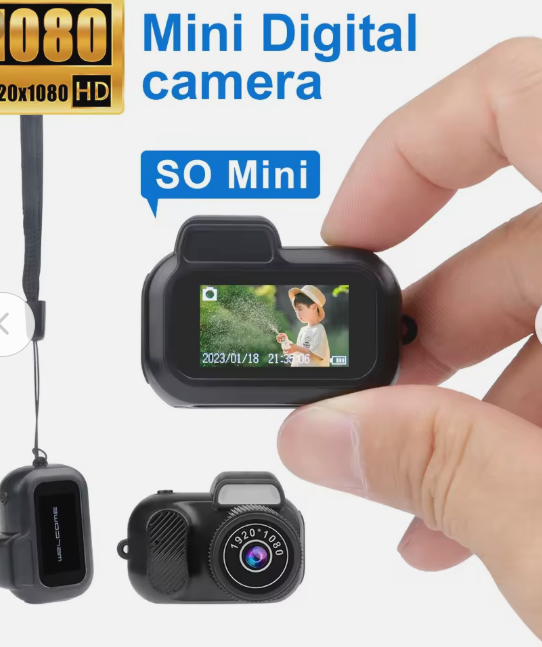 Retro Mini 1080p HD Security Camera