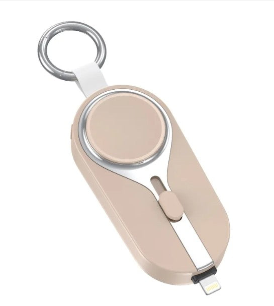 Keychain Mini Power Bank - Ultra-Thin Portable Charger