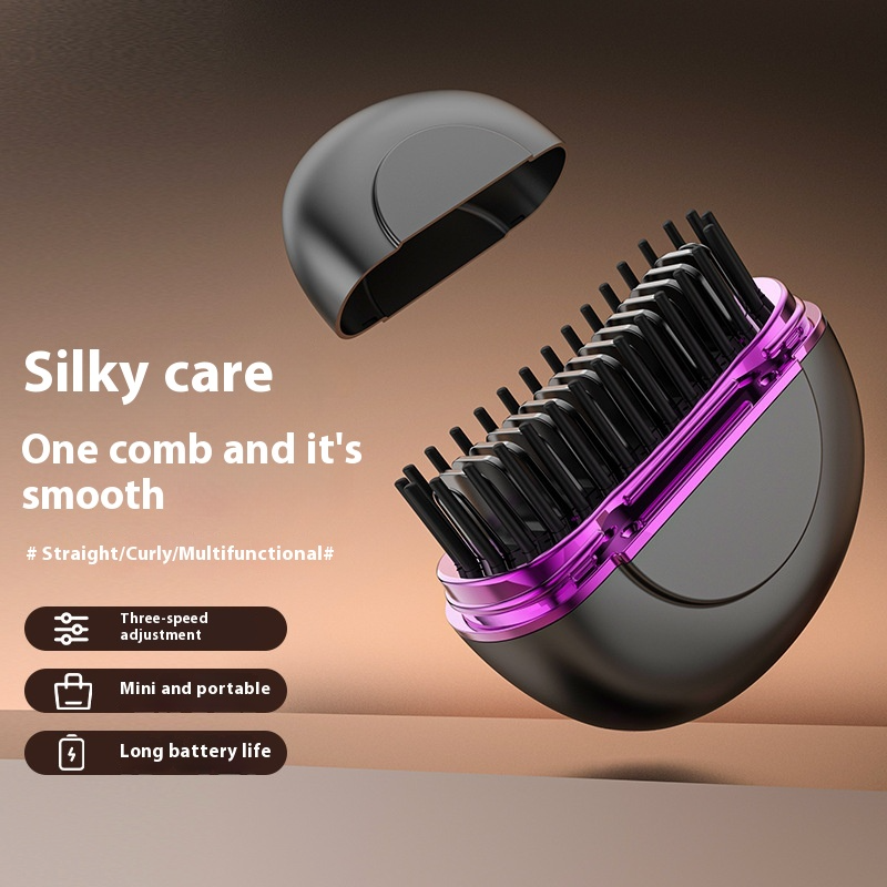 Portable Ceramic Hair Straightener - USB Rechargeable