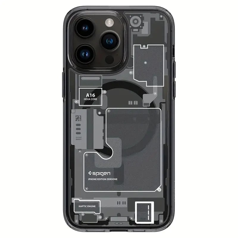 Transparent Acrylic Magnetic iPhone 14 Pro Case