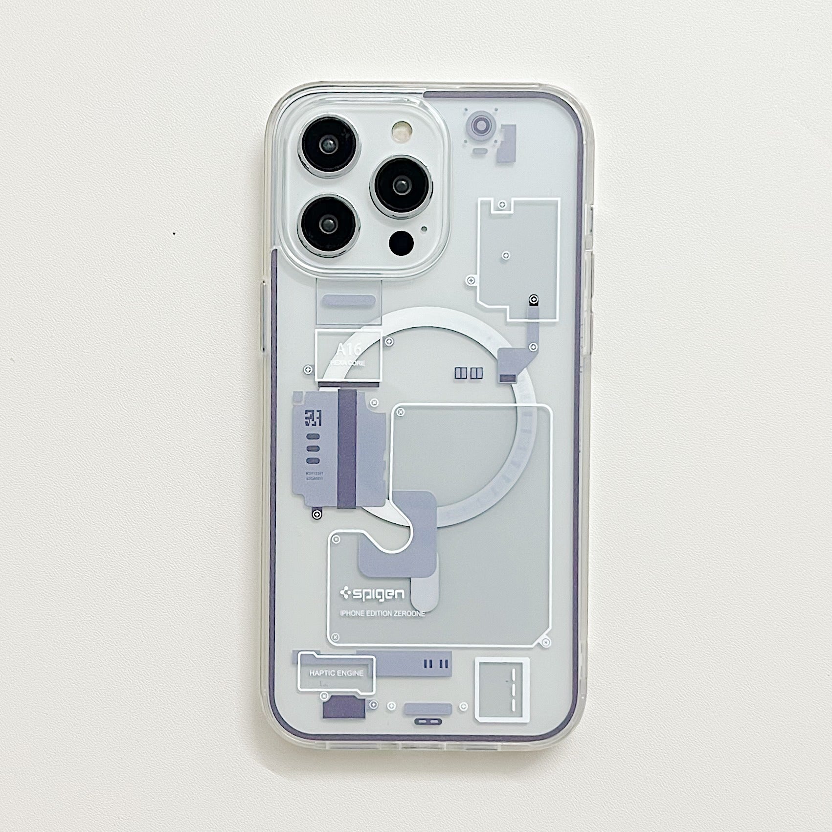 Transparent Acrylic Magnetic iPhone 14 Pro Case